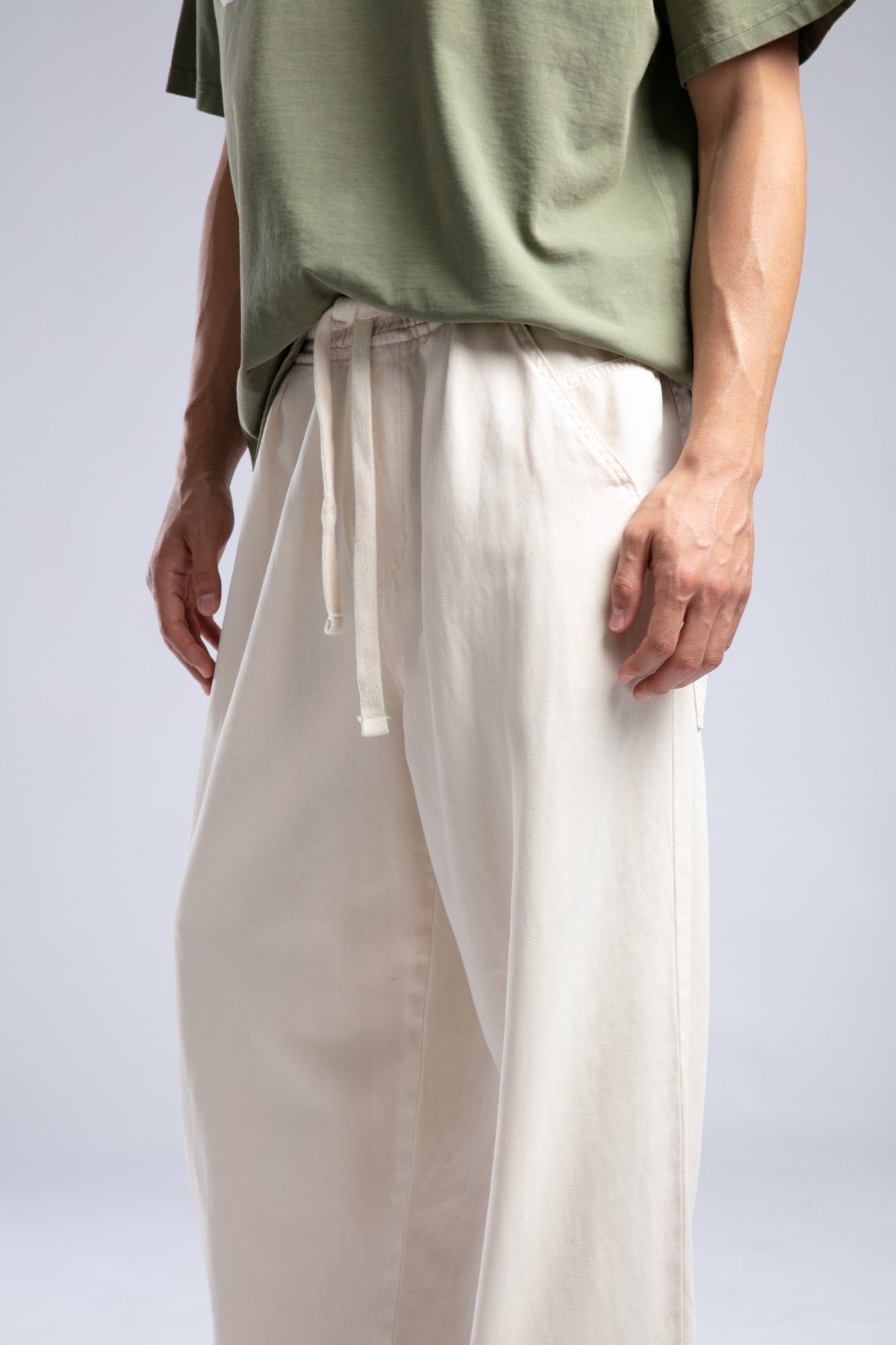 Beli Lastikli Baggy Pantolon