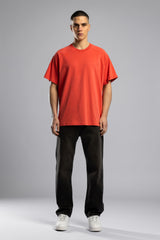 Catch Nakışlı Raglan Kol Basic T-shirt