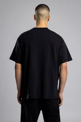 Soyut Yüz Baskılı T-Shirt