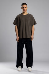 Catch Nakışlı Raglan Kol Basic T-shirt