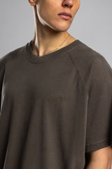 Catch Nakışlı Raglan Kol Basic T-shirt