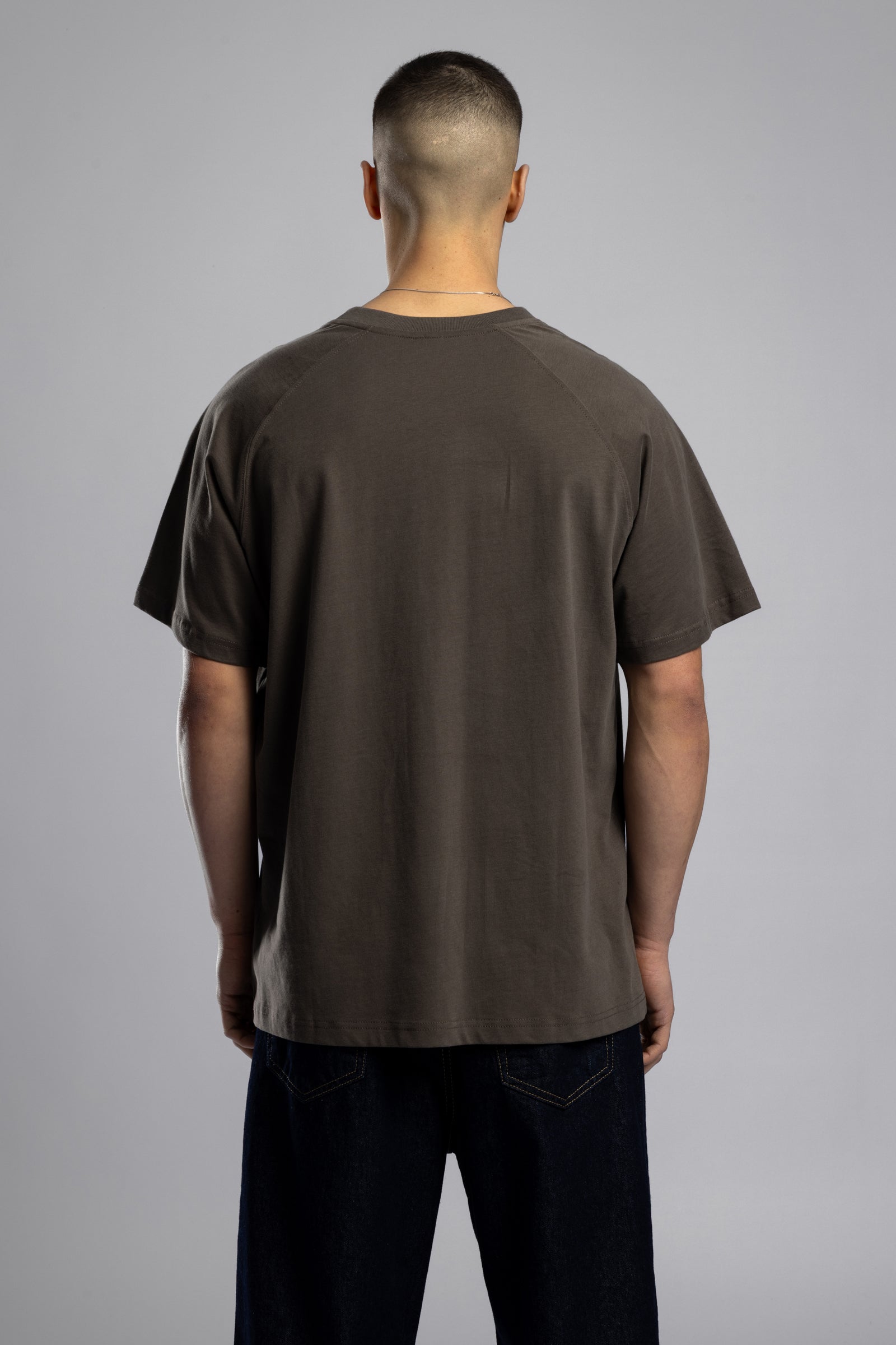 Catch Nakışlı Raglan Kol Basic T-shirt