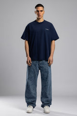 Champions Baskılı Oversize T-Shirt