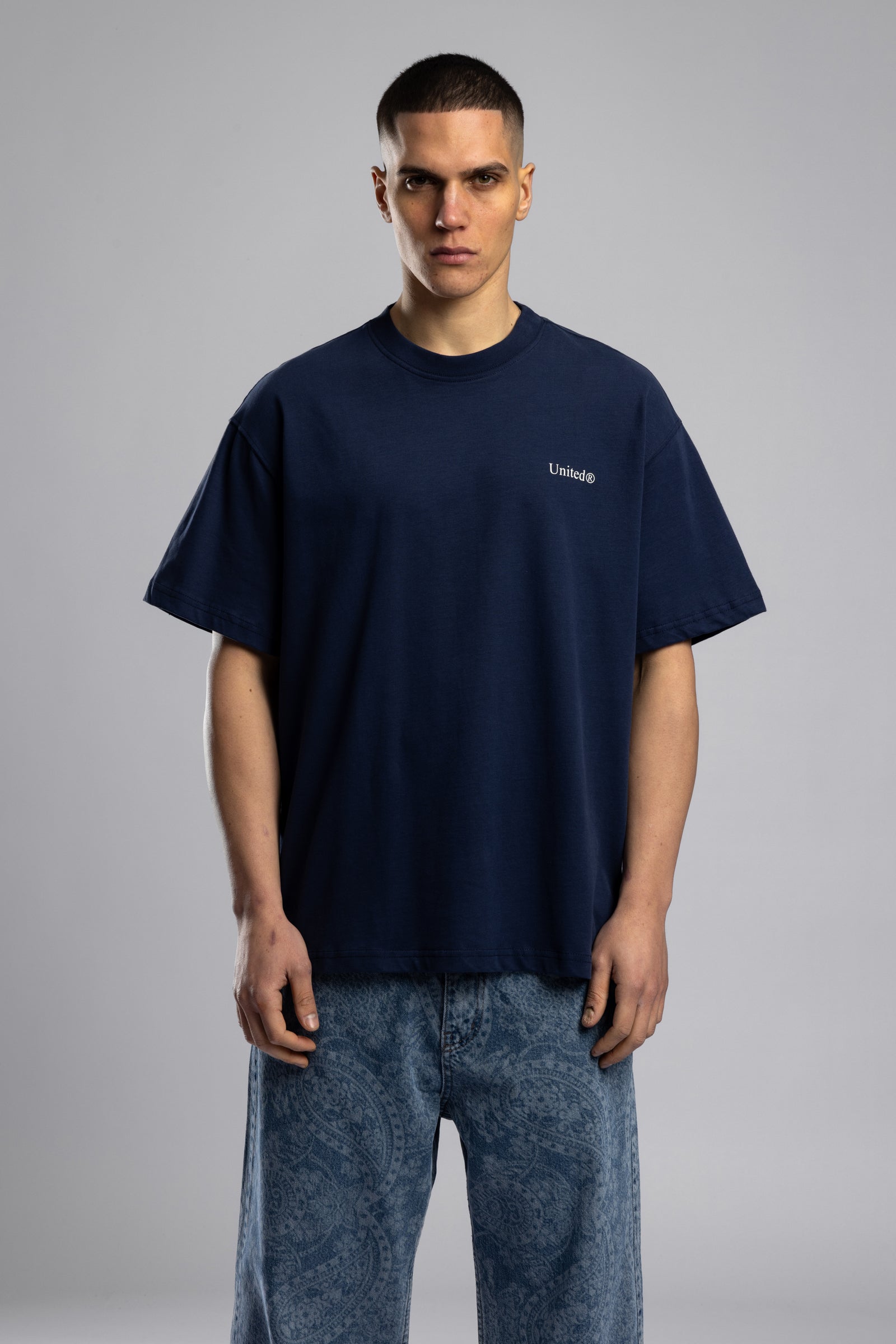 Champions Baskılı Oversize T-Shirt