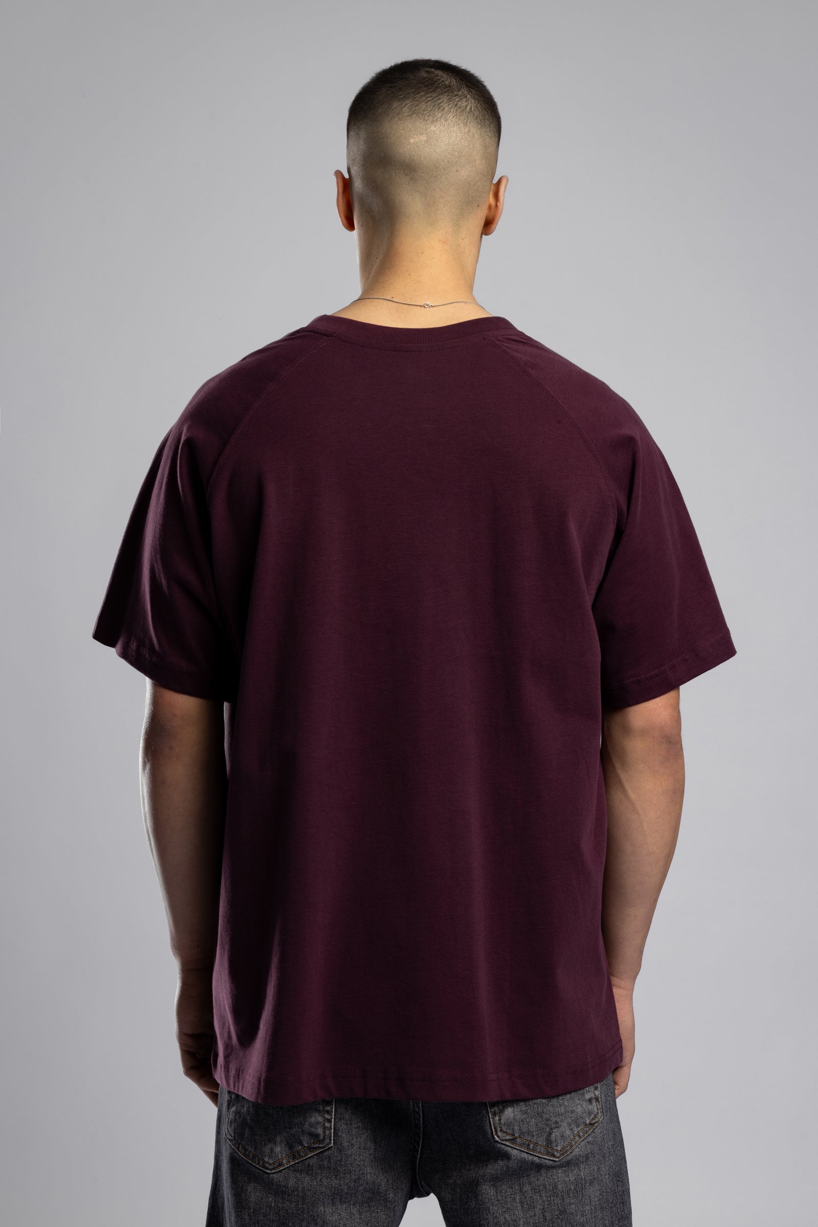 Catch Nakışlı Raglan Kol Basic T-shirt