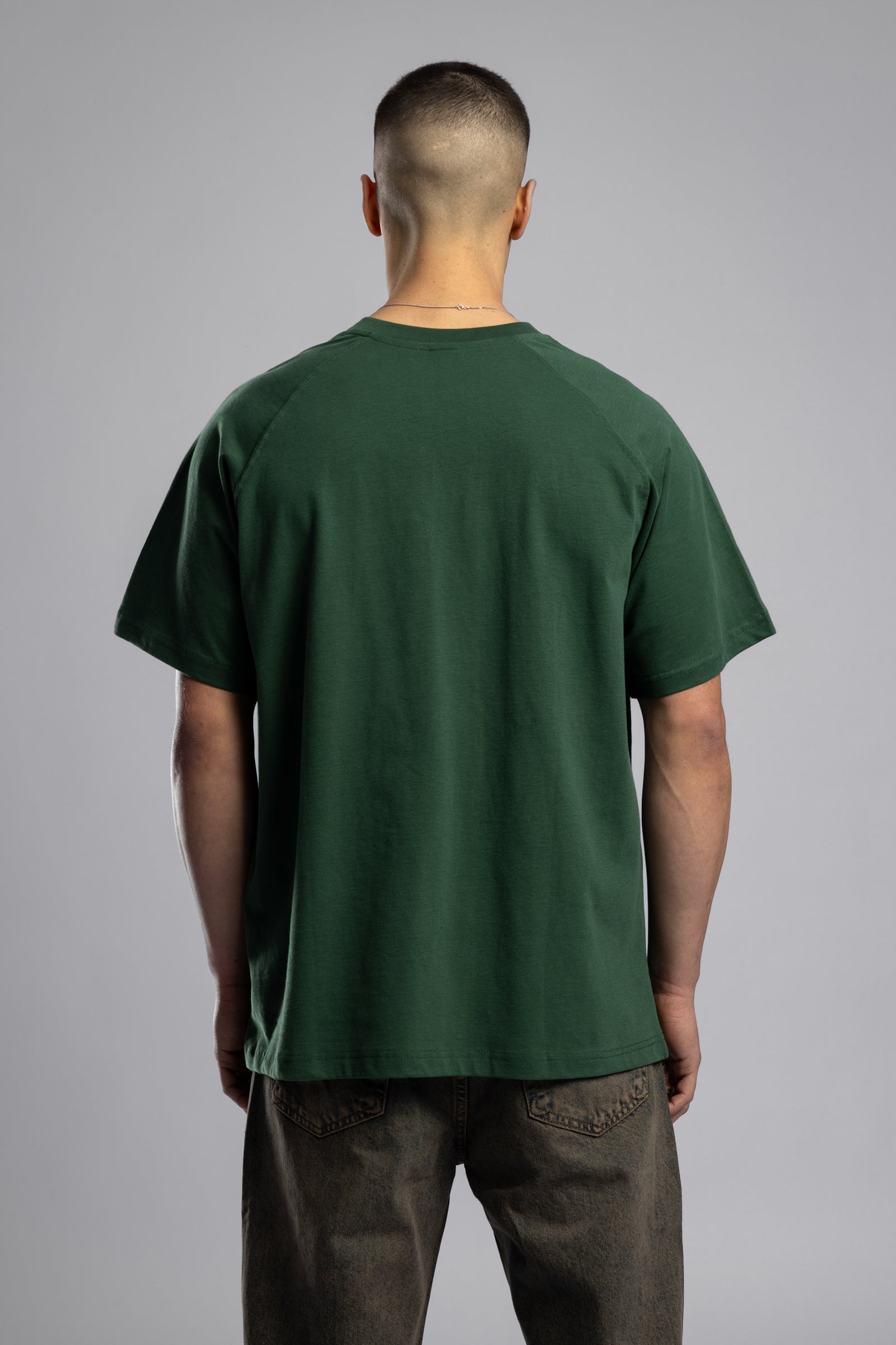 Catch Nakışlı Raglan Kol Basic T-shirt