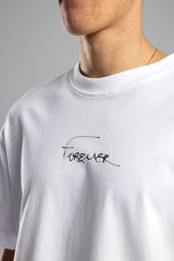 Forever Baskılı Oversize T-Shirt