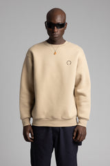 Kabartmalı Yazı Detaylı Sweatshirt