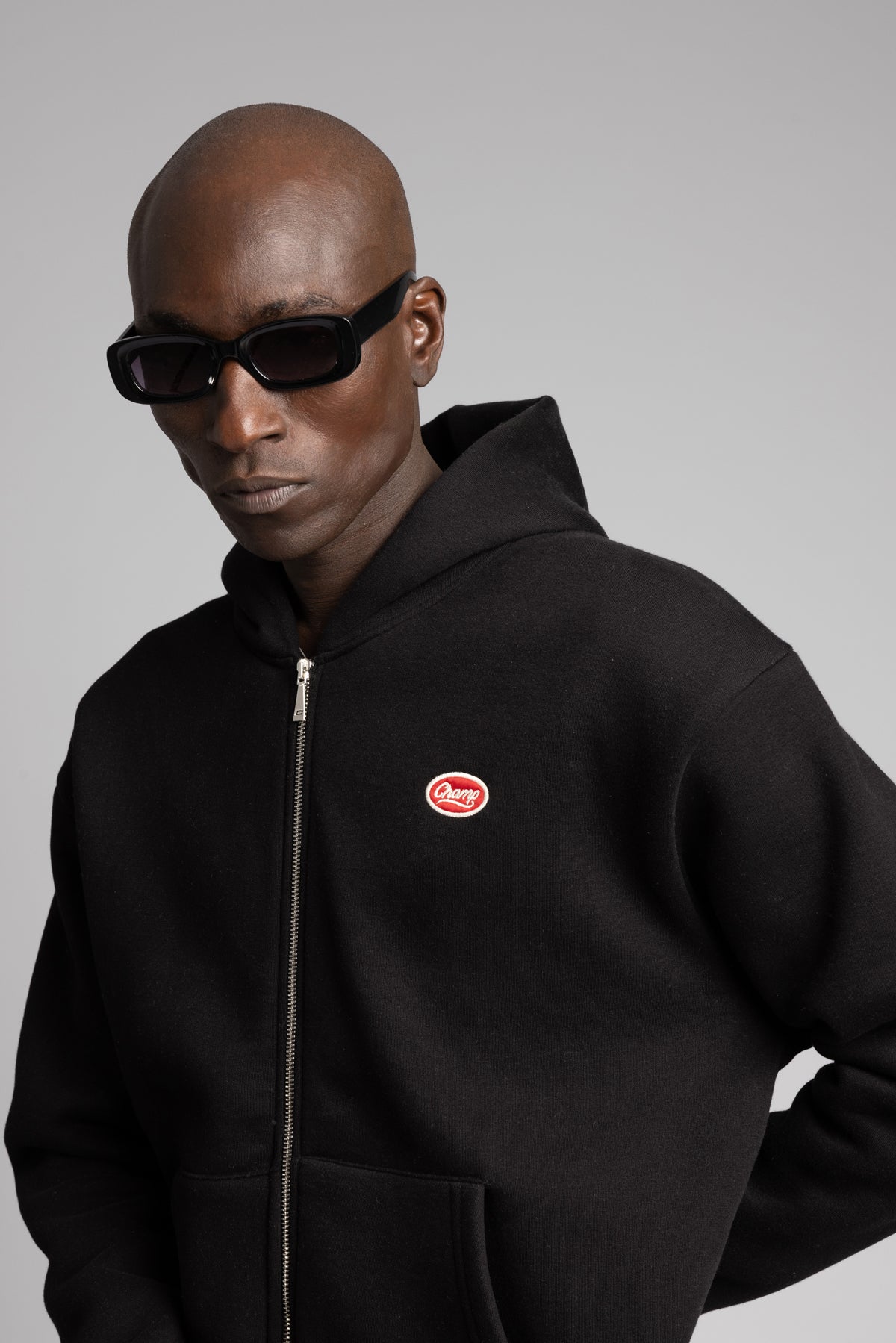 Champ Kapüşonlu Fermuarlı Sweatshirt