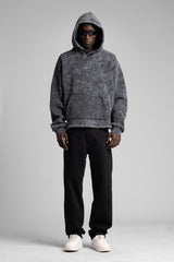 Yıkamalı Kapüşonlu Sweatshirt
