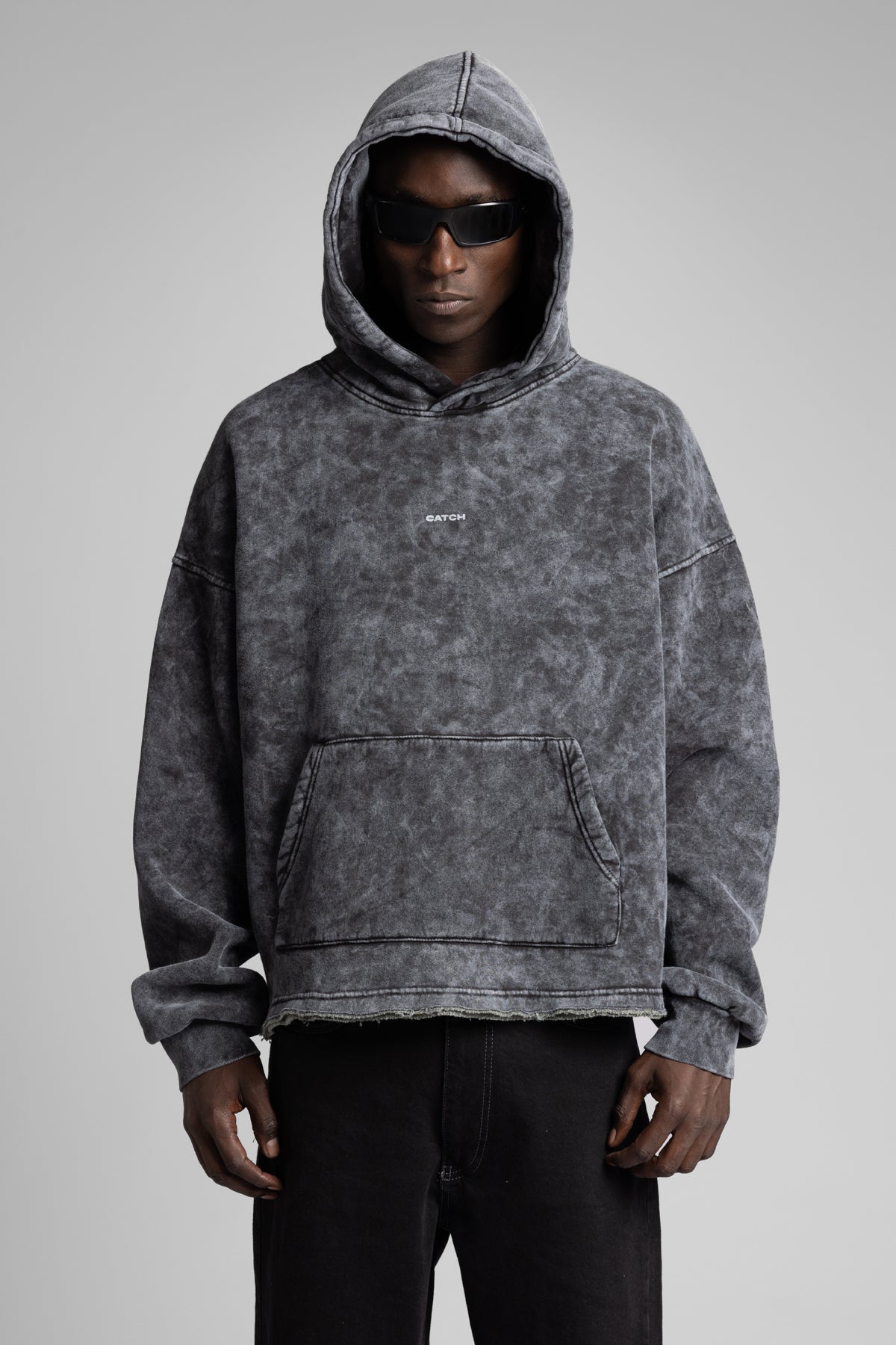 Yıkamalı Kapüşonlu Sweatshirt