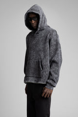 Yıkamalı Kapüşonlu Sweatshirt
