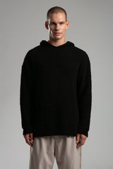 Kapüşonlu Triko Kazak