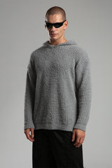 Kapüşonlu Triko Kazak