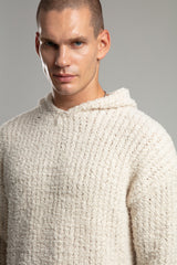 Kapüşonlu Triko Kazak