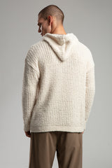 Kapüşonlu Triko Kazak