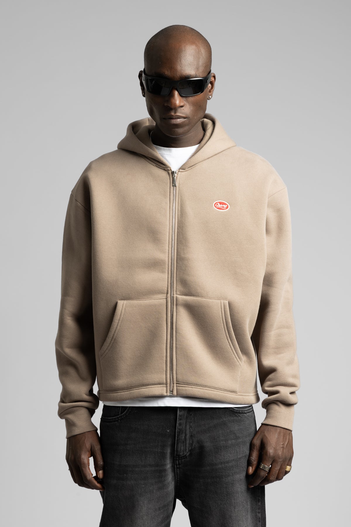 Champ Kapüşonlu Fermuarlı Sweatshirt