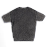 Eskitme Detaylı Örme T-Shirt