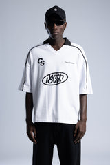 Baskılı Polo Yaka T-shirt