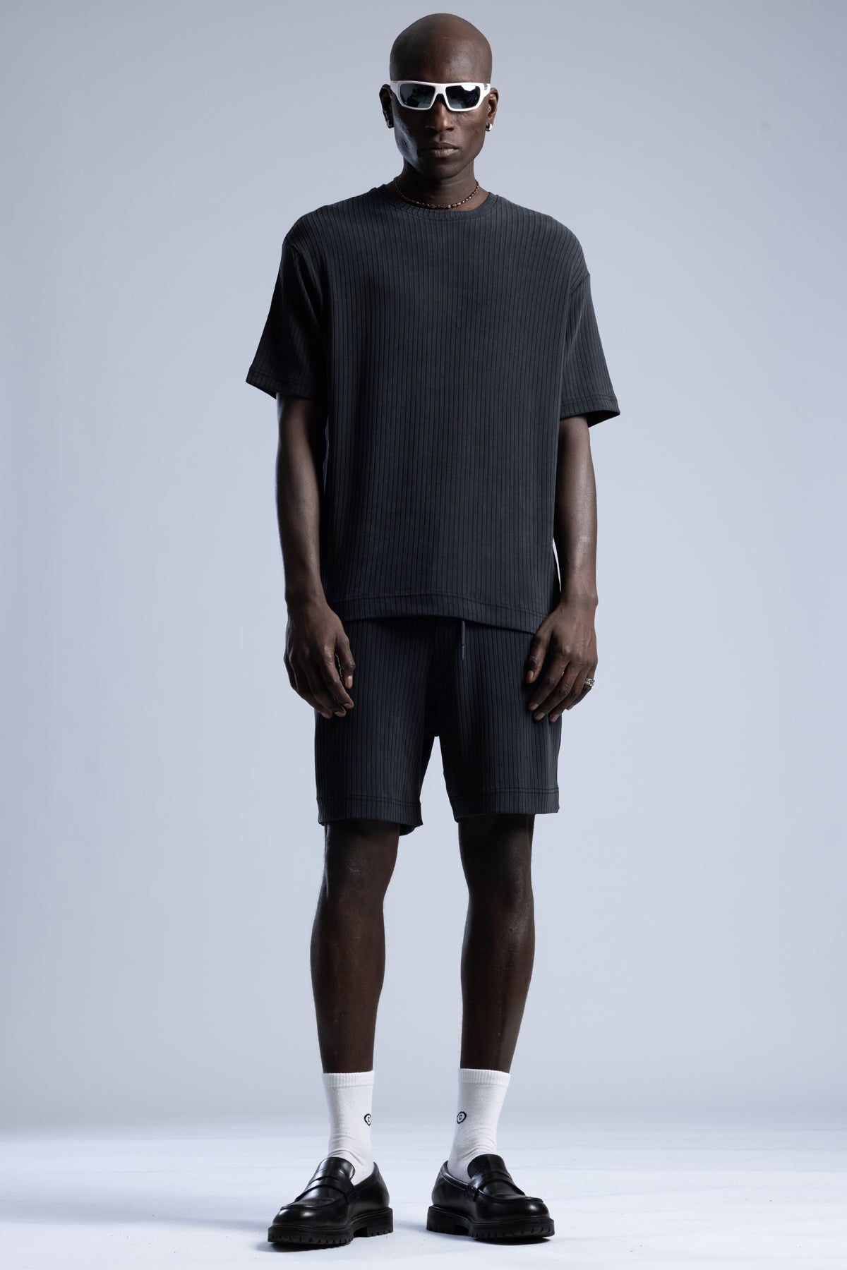 Fitilli Şort T-shirt Takım