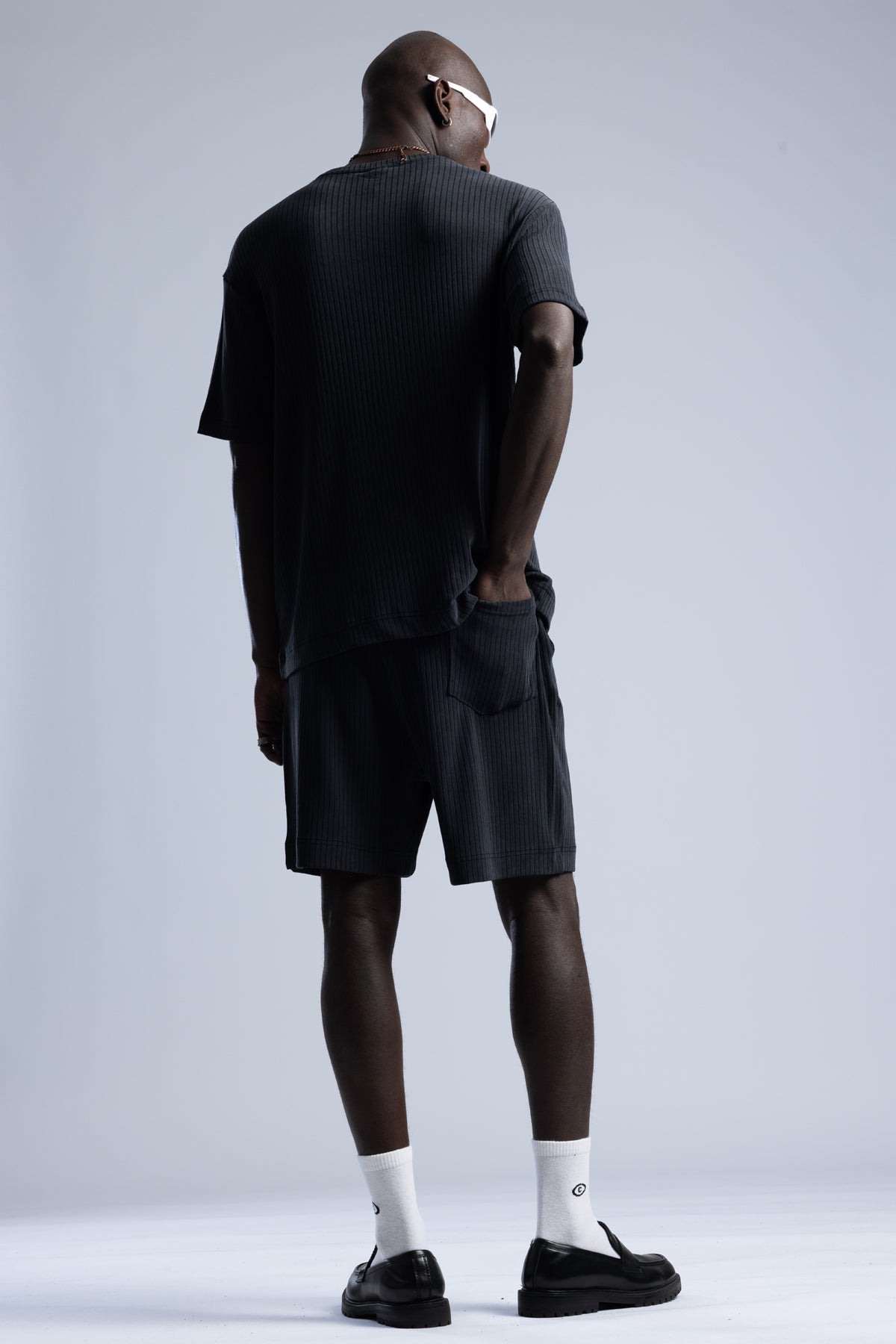 Fitilli Şort T-shirt Takım