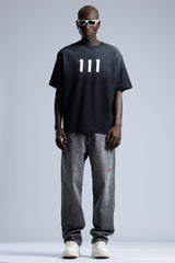 Yıkamalı Degrade T-shirt