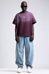 Yıkamalı Degrade T-shirt