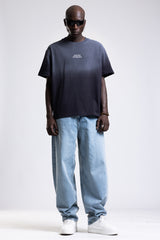 Yıkamalı Degrade T-shirt