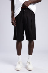 Beli Lastikli Keten Şort