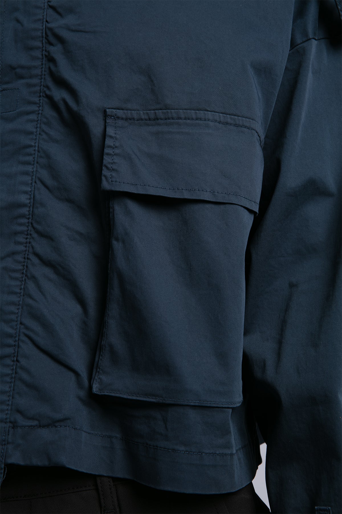 Şerit Detaylı Utility Ceket