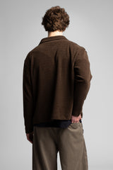 Fermuarlı Fitilli Sweatshirt