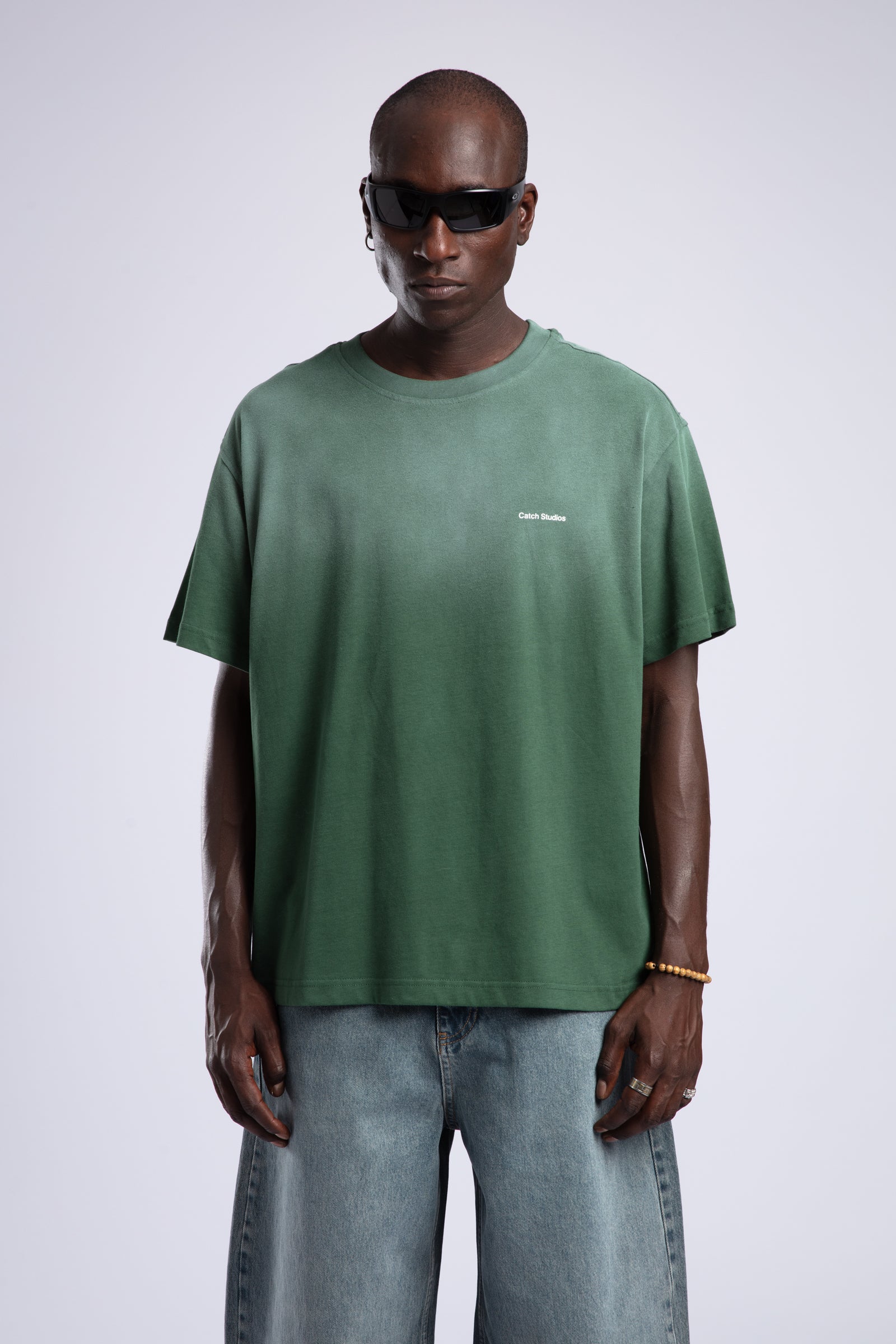 Catch Studios Baskılı Yıkamalı T-Shirt