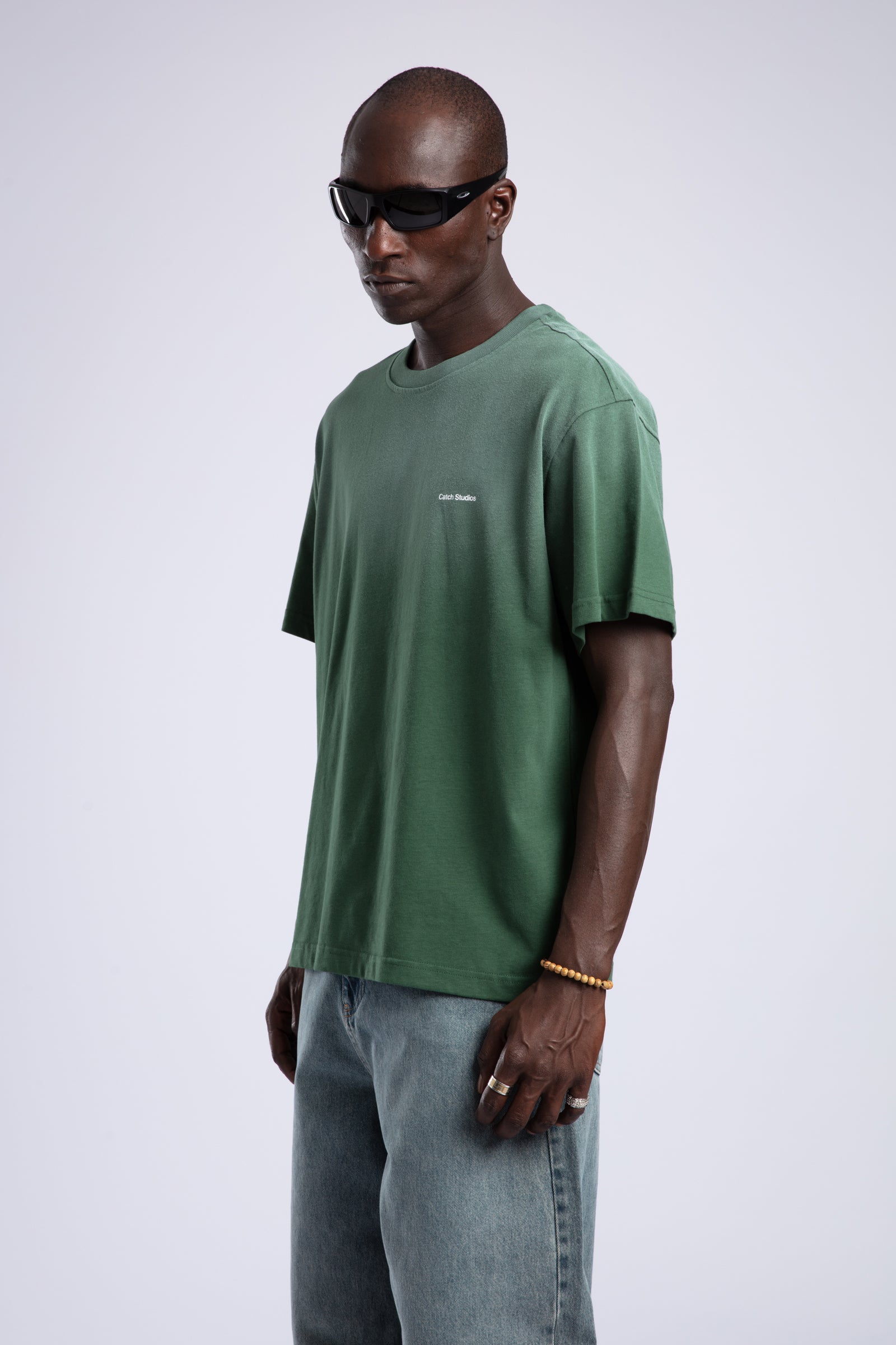 Catch Studios Baskılı Yıkamalı T-Shirt