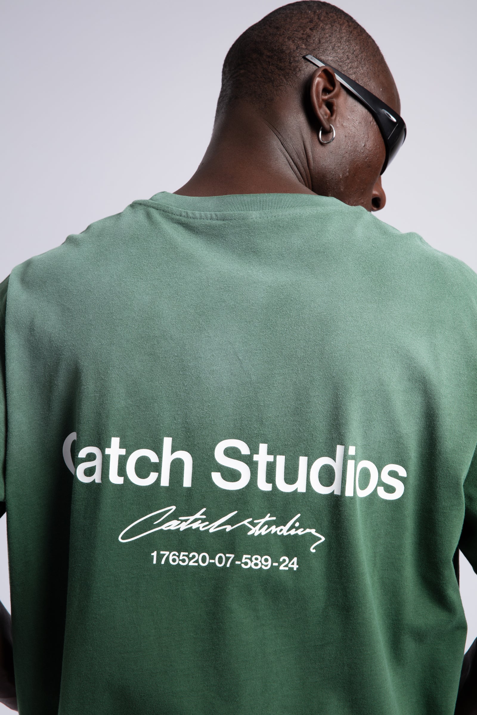 Catch Studios Baskılı Yıkamalı T-Shirt
