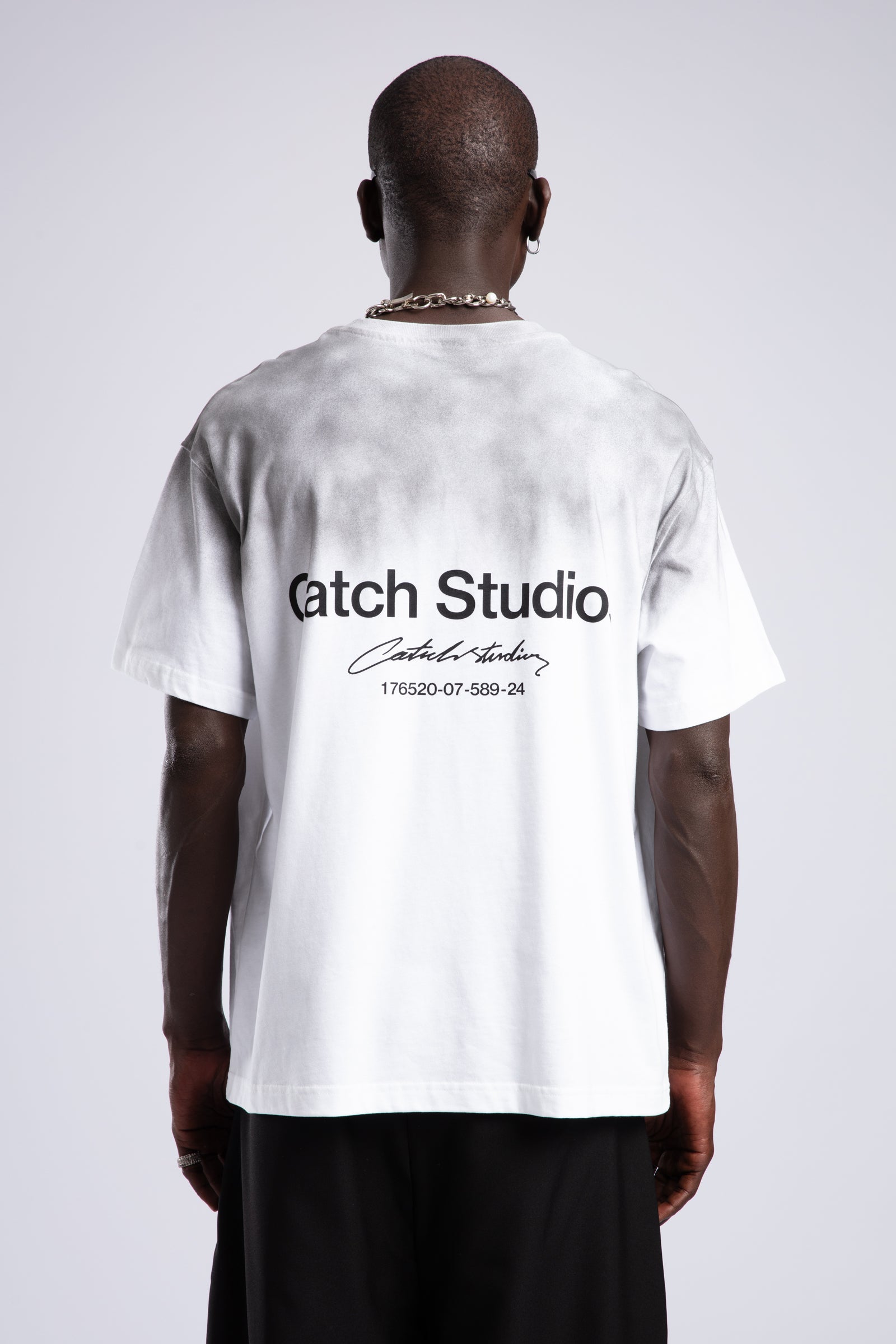 Catch Studios Baskılı Yıkamalı T-Shirt