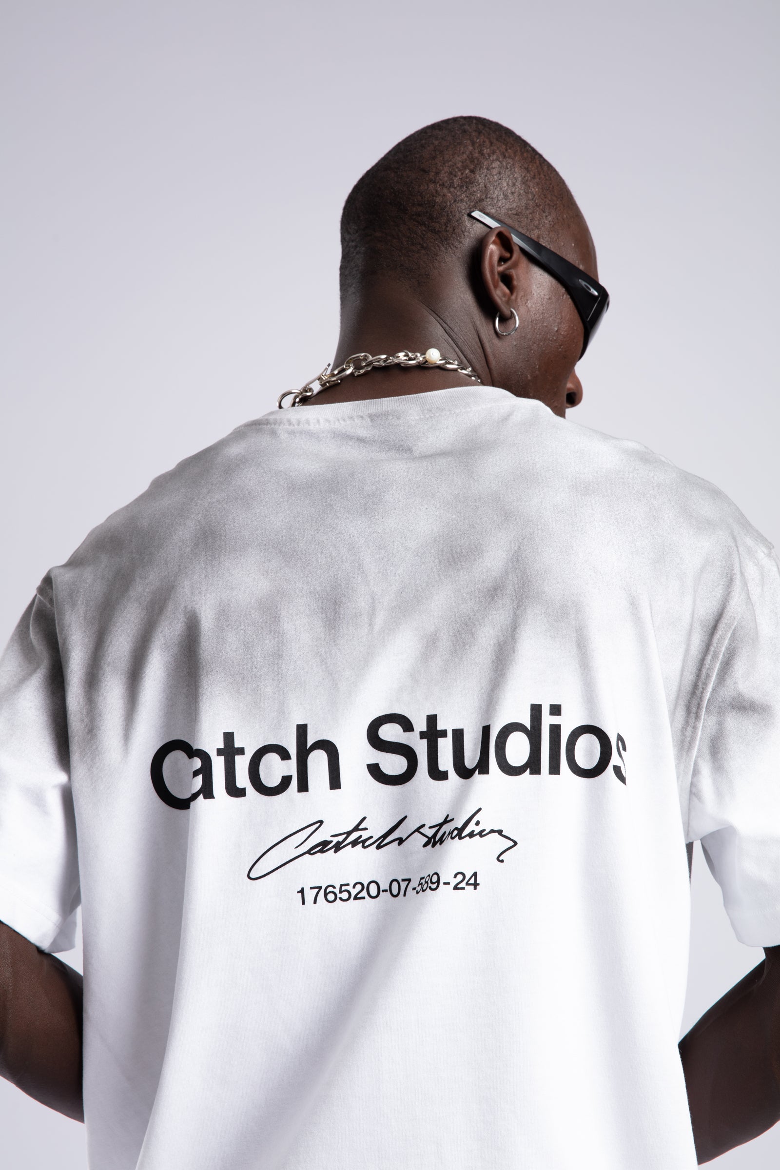 Catch Studios Baskılı Yıkamalı T-Shirt