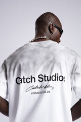 Catch Studios Baskılı Yıkamalı T-Shirt