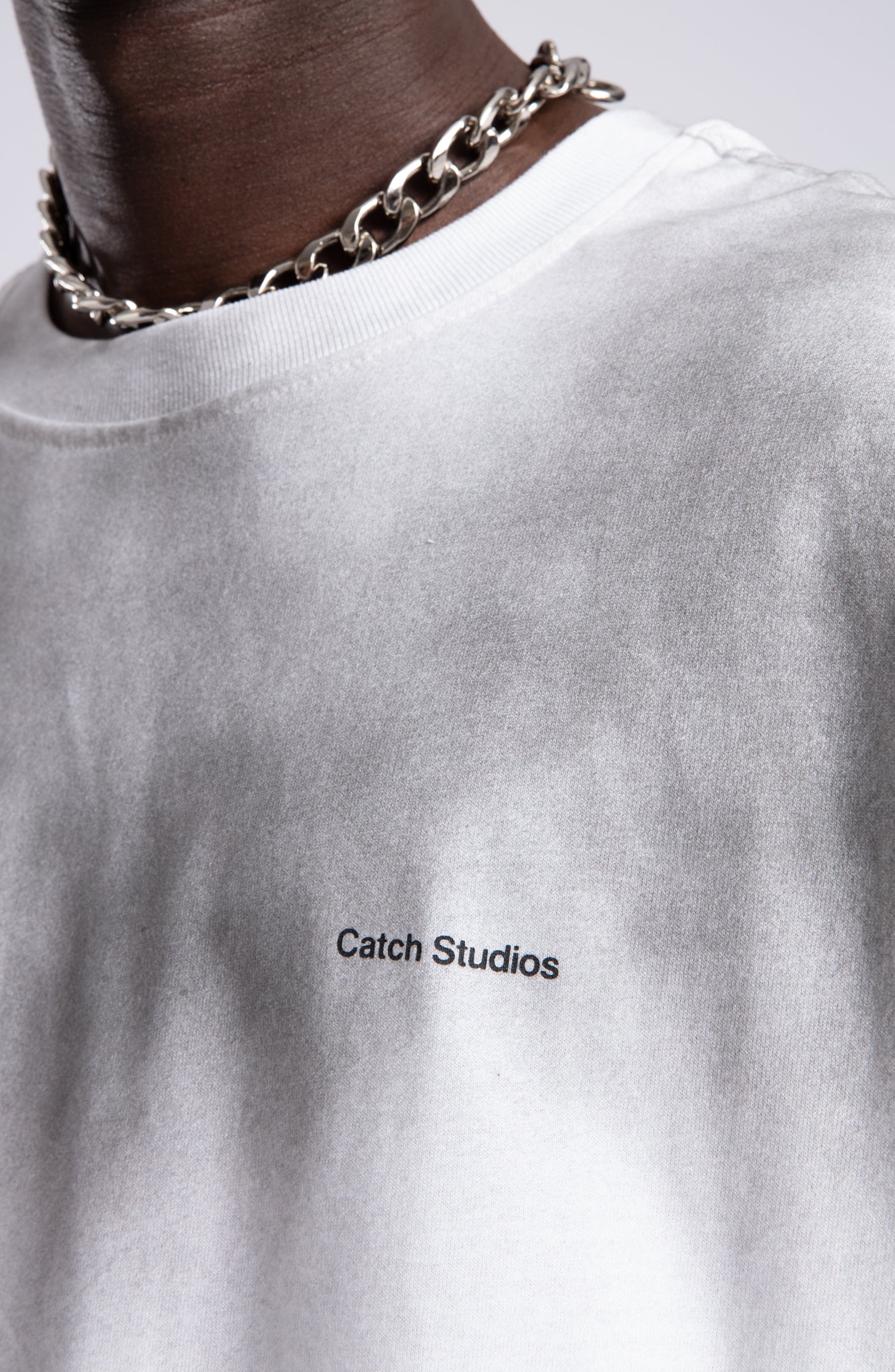 Catch Studios Baskılı Yıkamalı T-Shirt