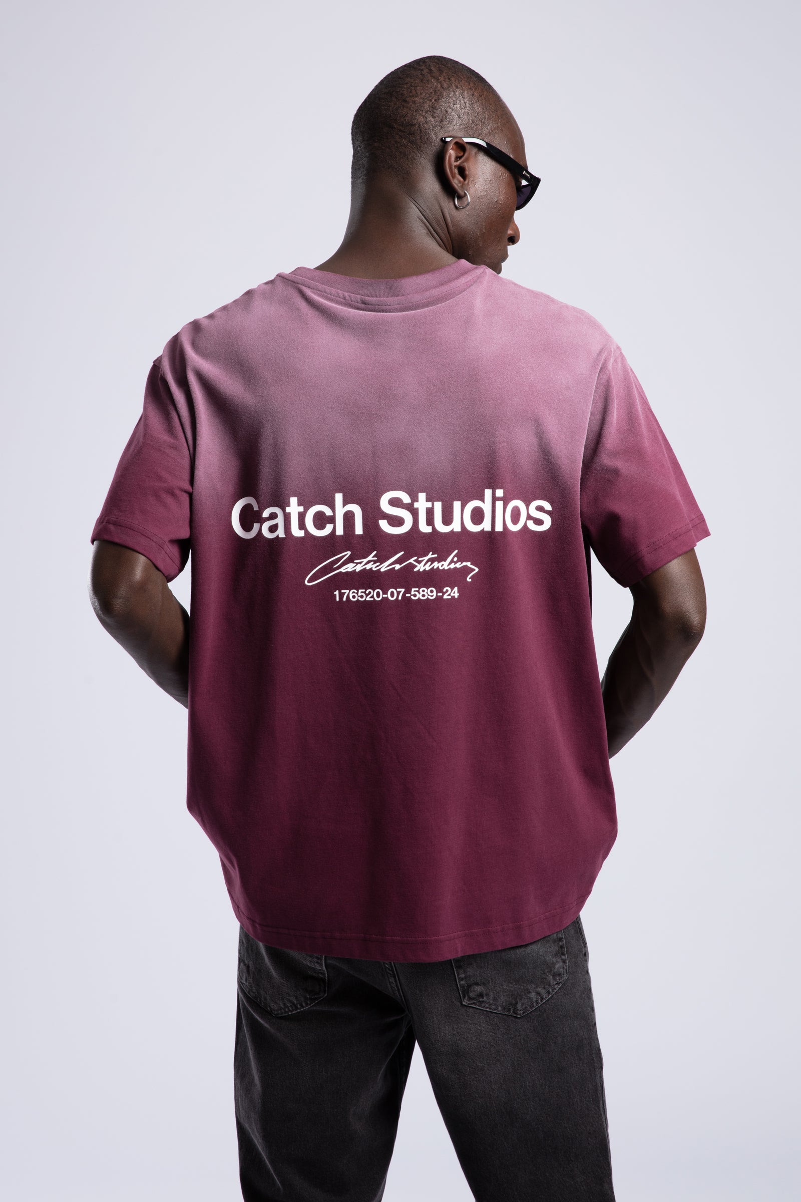 Catch Studios Baskılı Yıkamalı T-Shirt