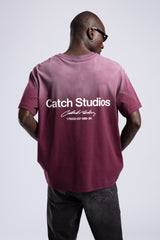 Catch Studios Baskılı Yıkamalı T-Shirt