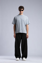 Loose Fit Yıkamalı Basic T-shirt