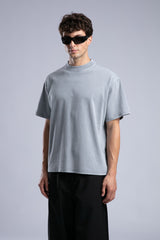 Loose Fit Yıkamalı Basic T-shirt