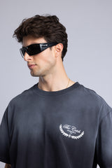 The Catch Baskılı Yıkamalı T-Shirt
