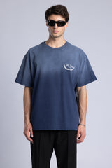 The Catch Baskılı Yıkamalı T-Shirt