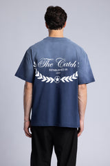 The Catch Baskılı Yıkamalı T-Shirt