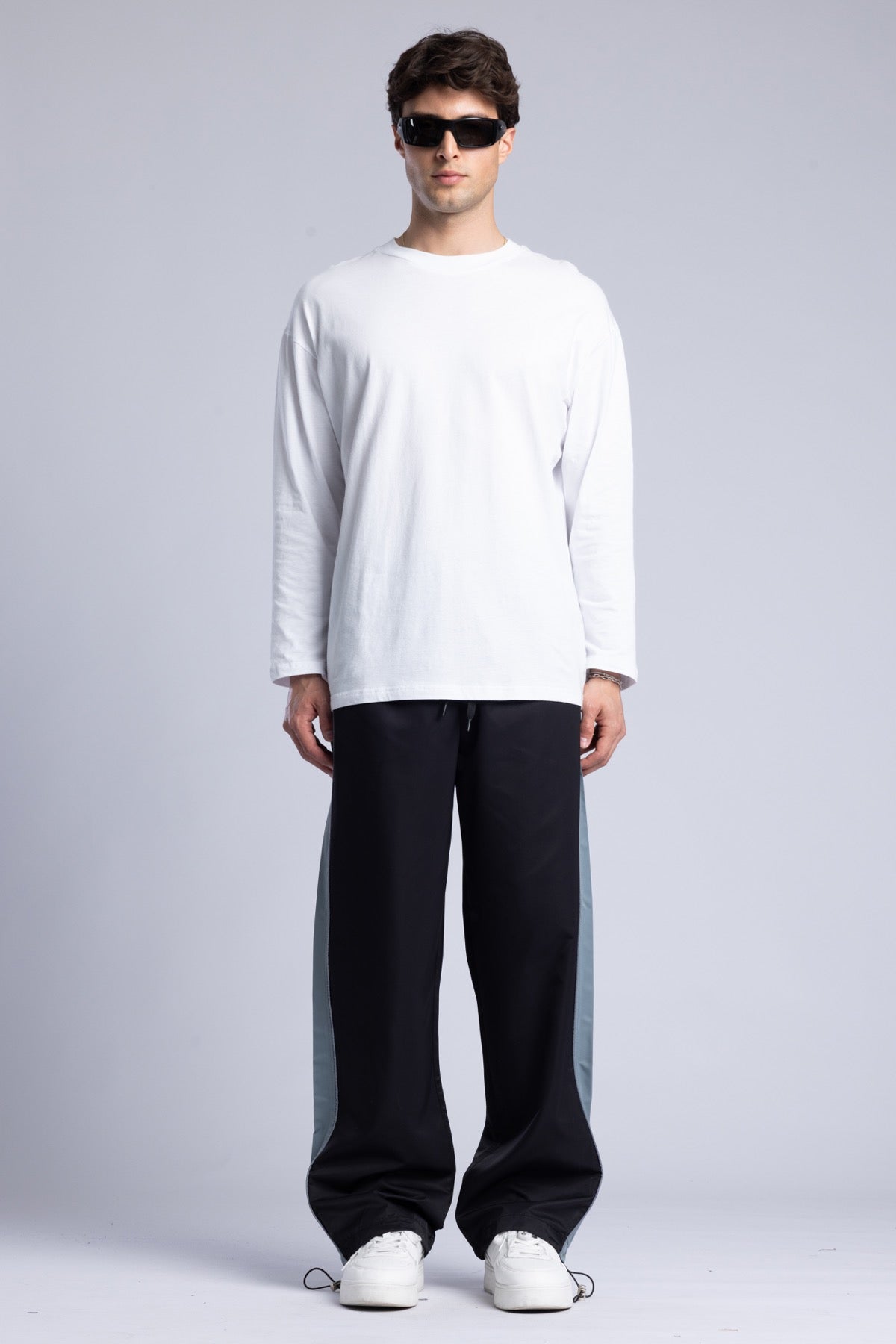 Kontrast Parçalı Eşofman Altı