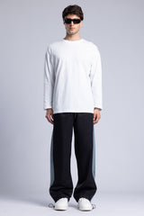 Kontrast Parçalı Eşofman Altı