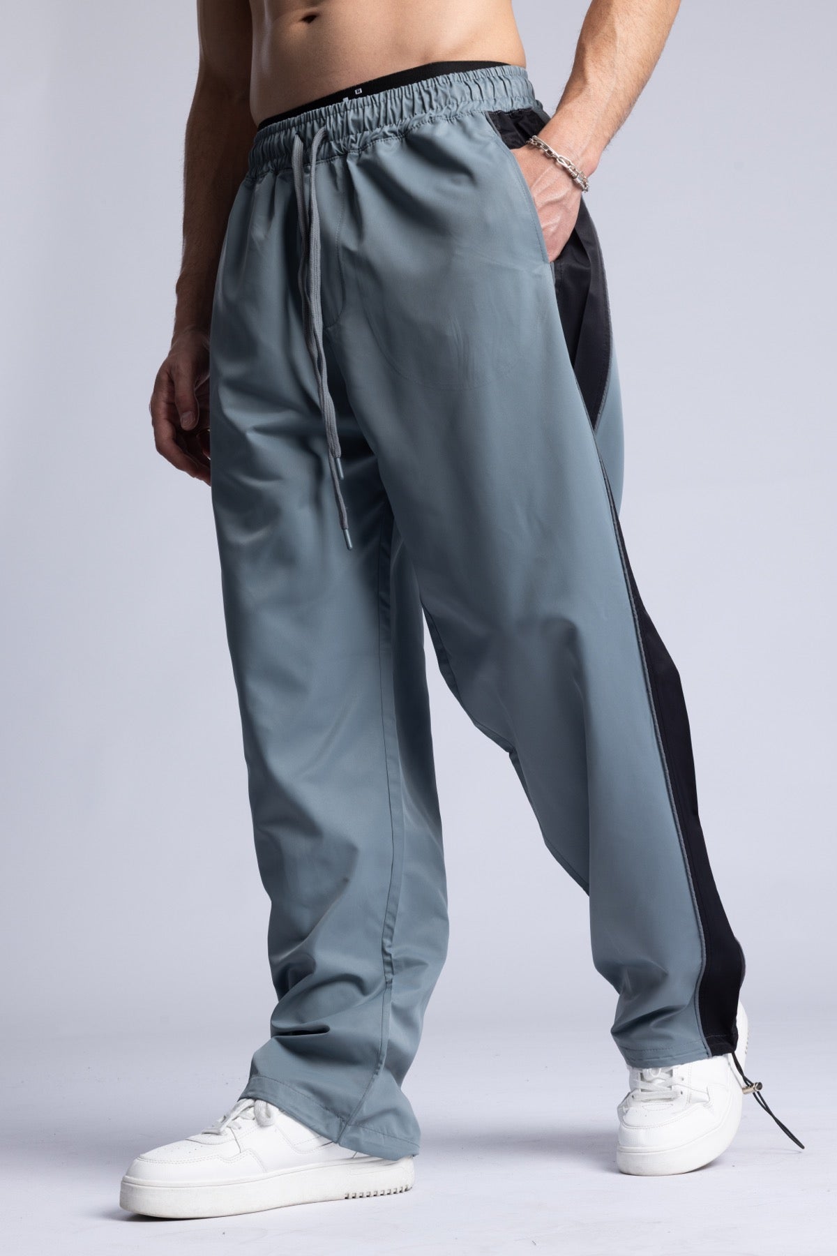 Kontrast Parçalı Eşofman Altı