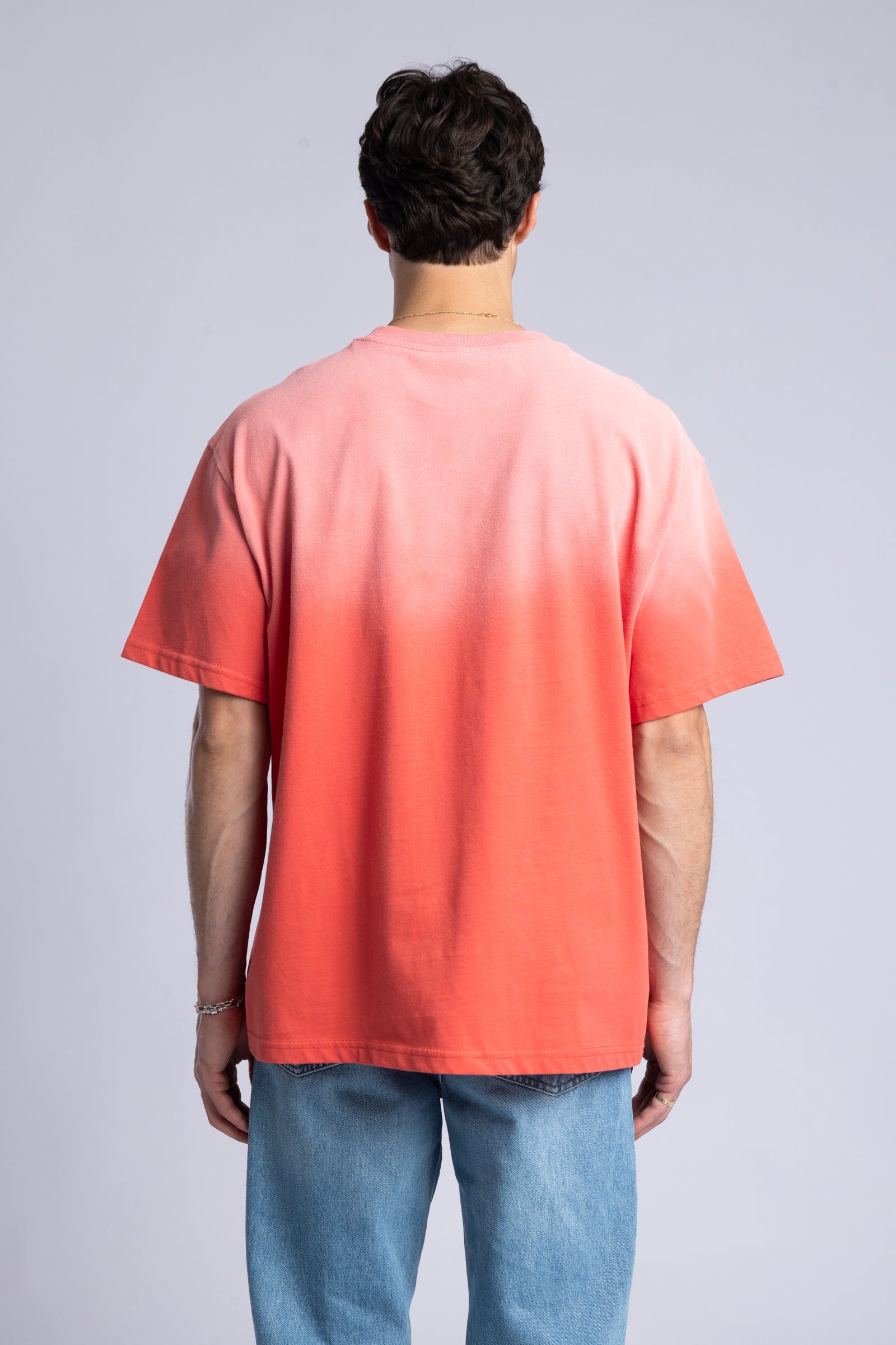 Metal Logo Detaylı Yıkamalı T-shirt