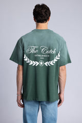 The Catch Baskılı Yıkamalı T-Shirt